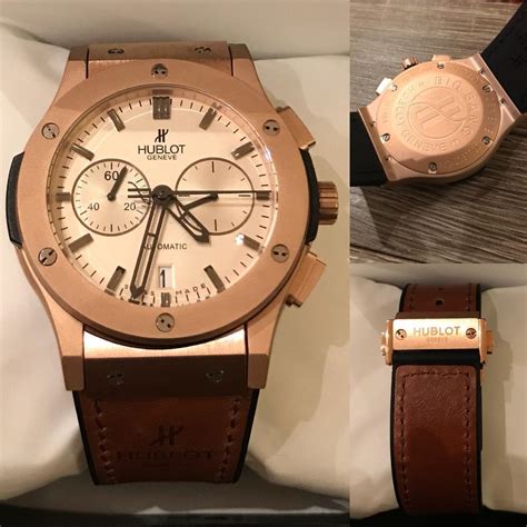 hublot geneve leather strap watch|hublot geneve watch price.